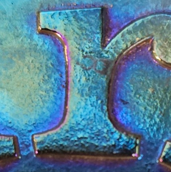 Vintage Spirit of '76 American Bicentennial 1776-1976 Iridescent 8" Glass Plate - Picture 3 of 5